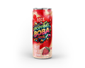 Rock Popping Boba Fruit Juice | Strawberry | Pack of 4 Cans - Trial Pack